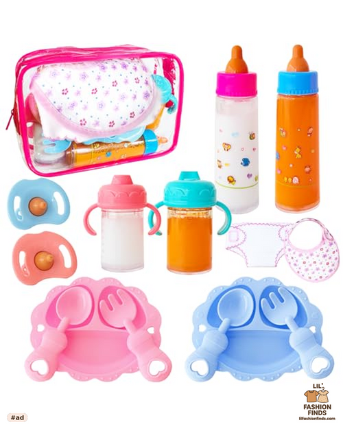 Baby Doll Accessories Magic Bottle Set