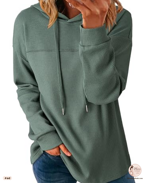Women's Long Sleeve Hooded Sweatshirt