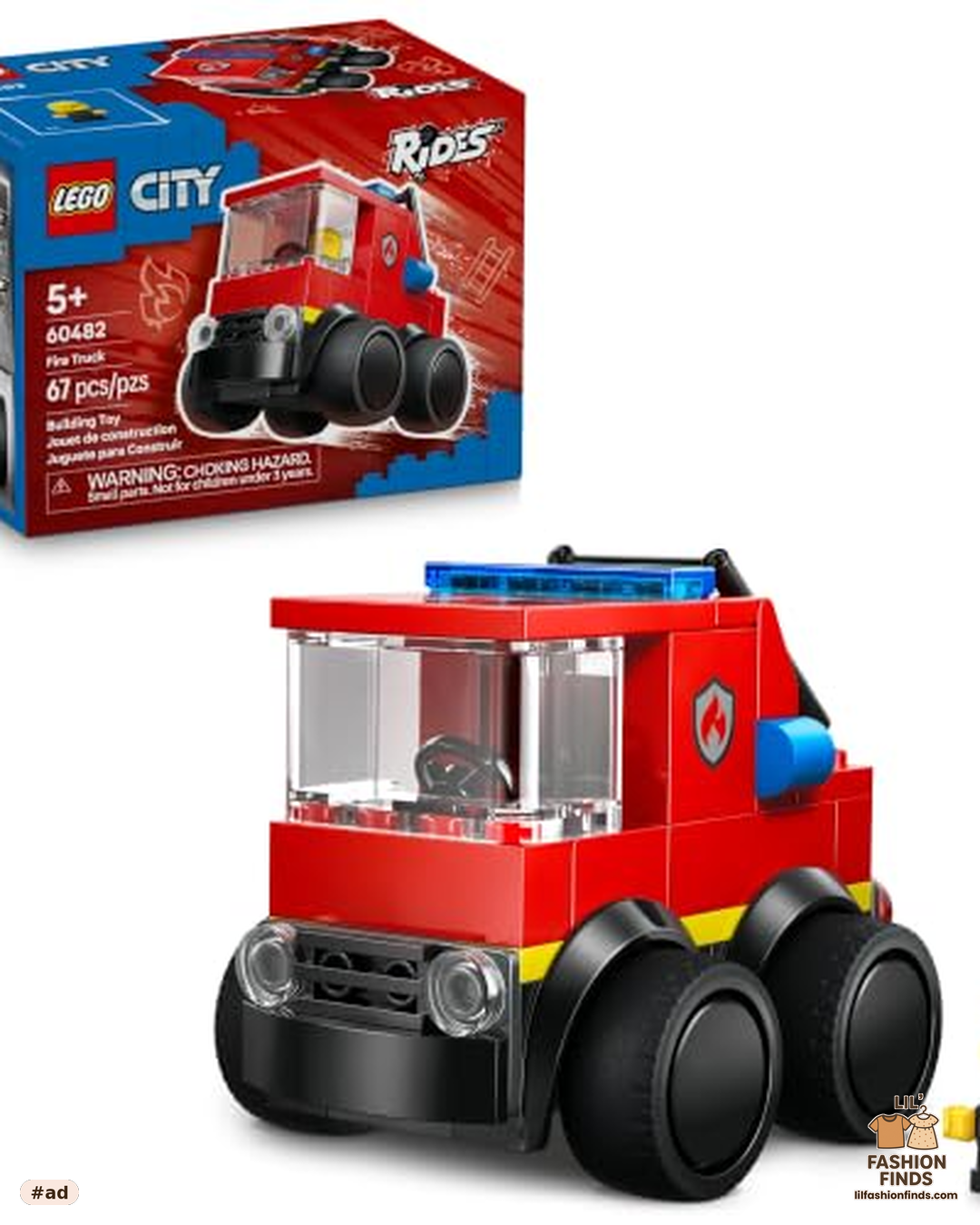 LEGO City Rides Fire Truck
