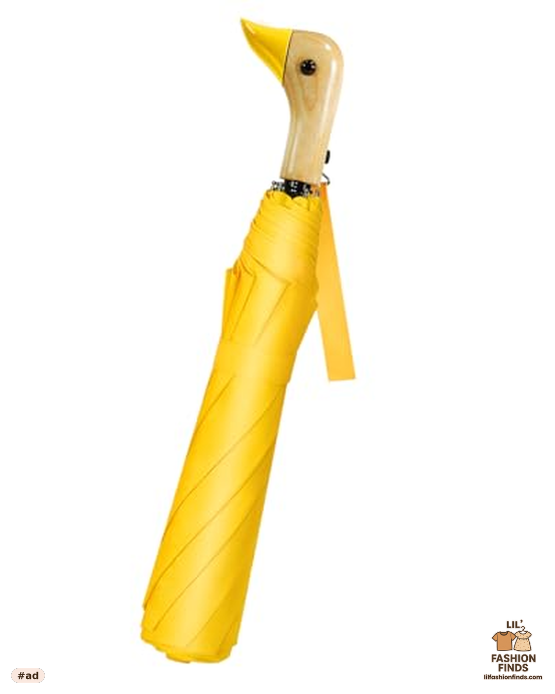 Cute Yellow Duck Umbrella