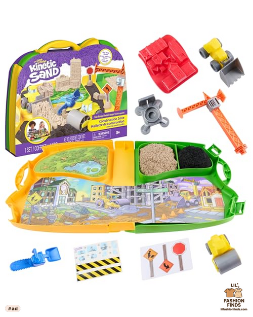 Construction Zone Moldable Play Sand