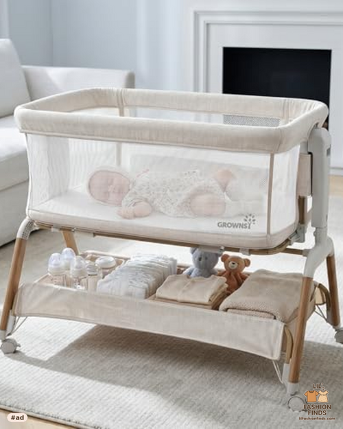 5-in-1 Baby Bassinet Bedside Sleeper