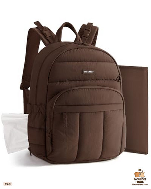 Baby Diaper Bag with Waterproof Pad