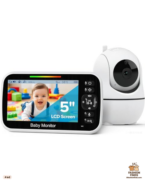Baby Monitor with Camera and Audio