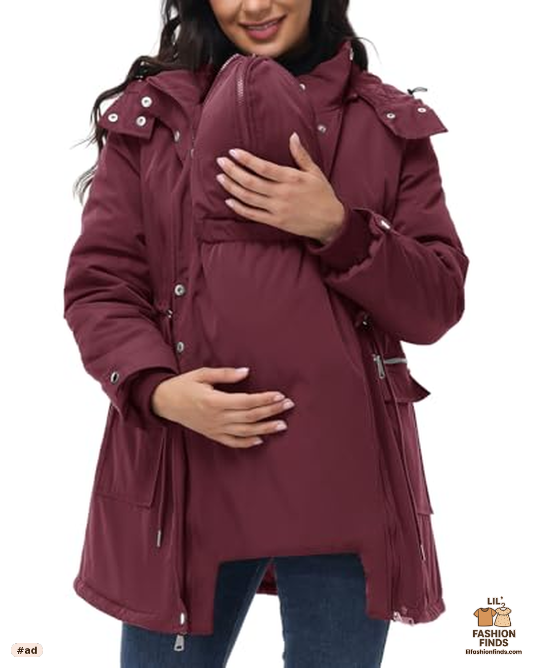 Maternity 3-in-1 Winter Coat