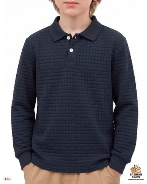 Long Sleeve Polo Shirt