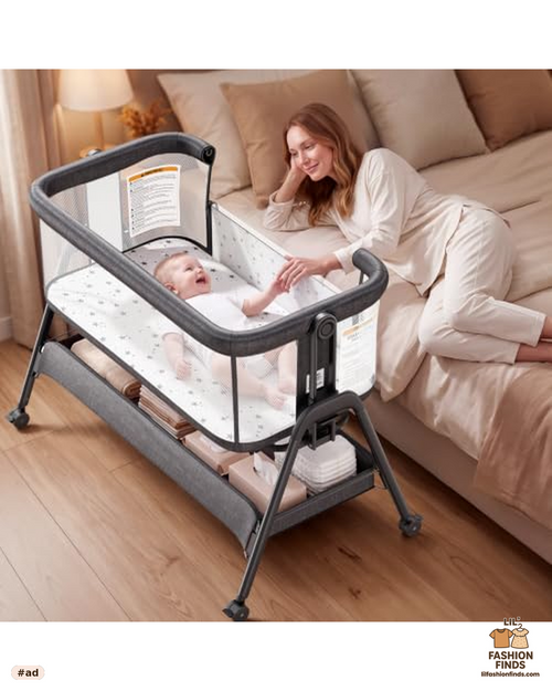 3 in 1 Baby Bassinet with Full Mesh